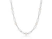 Collana Miluna Donna Miss Italia in Argento Perla PCL6066